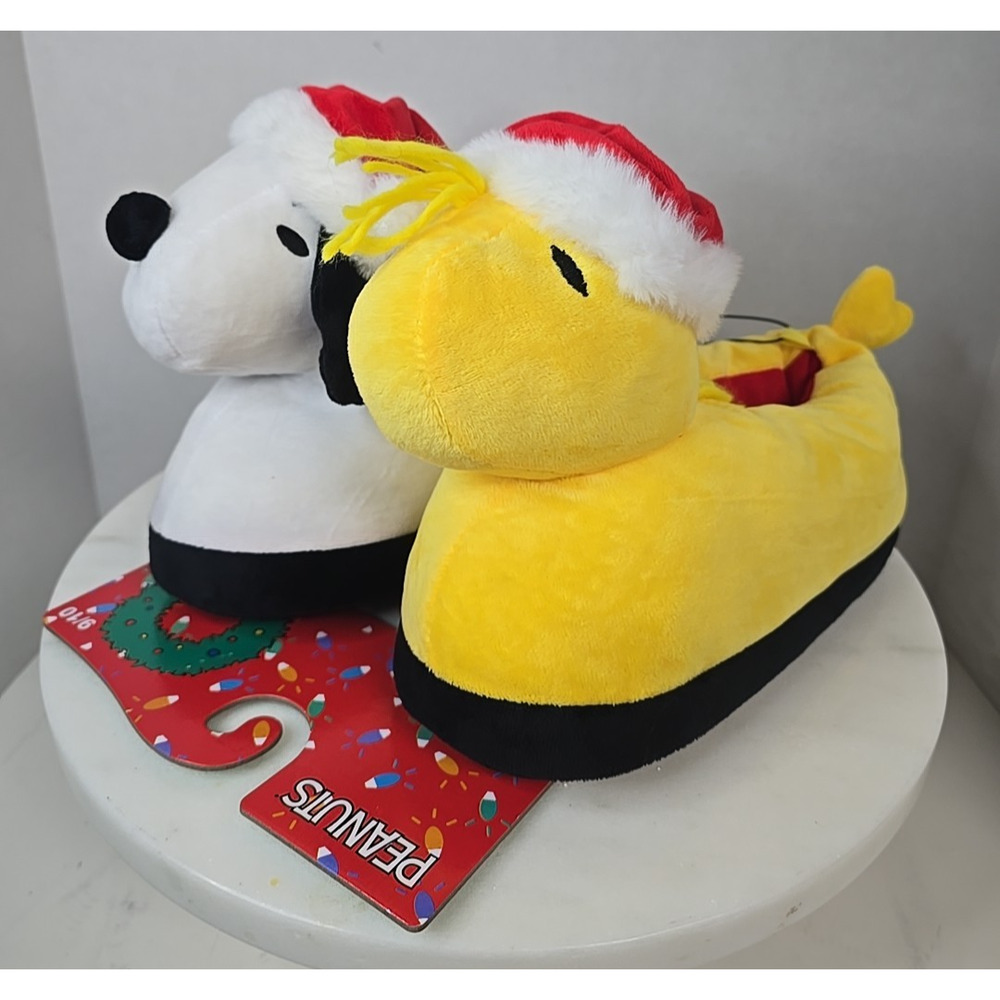 Adult Peanuts Snoopy Woodstock Slippers Men Size 9-10